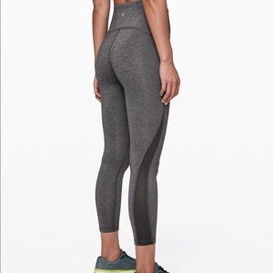 Lululemon Grey Train Times Luxtreme Leggings